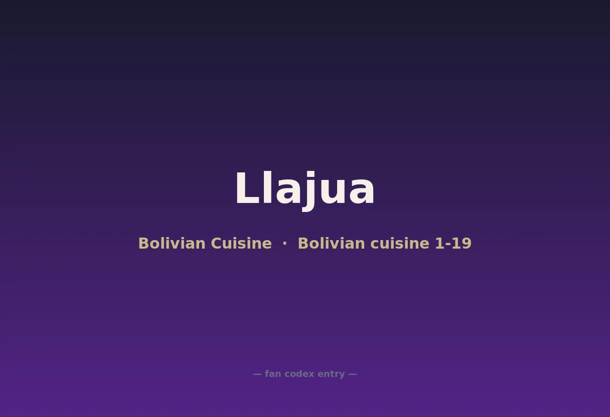 Llajua